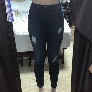 Love fire ripped jean